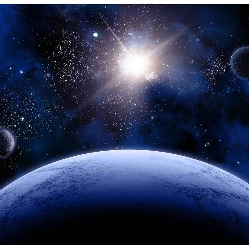 Painel Fotográfico Planetas Realista N07175 - Papel na Parede