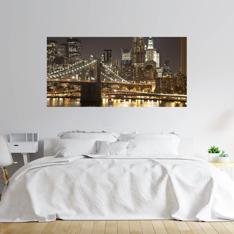 Painel Fotográfico Ponte do Brooklyn NY N012175 - Papel na Parede