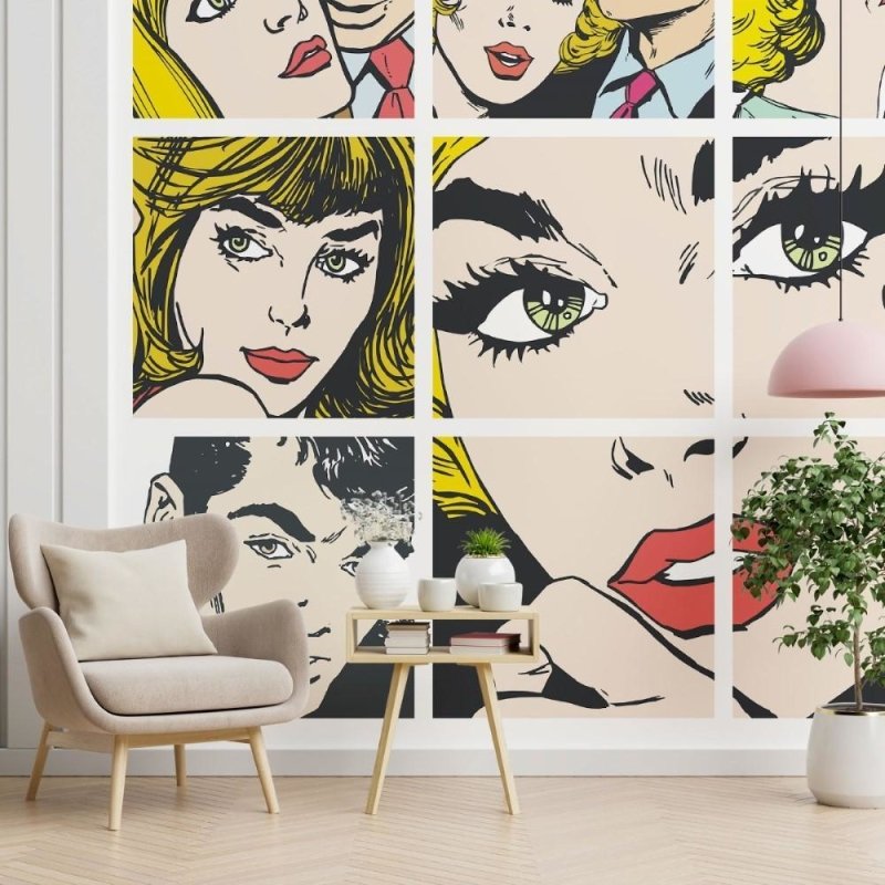 Painel Fotográfico Pop Art N012176 - Papel na Parede