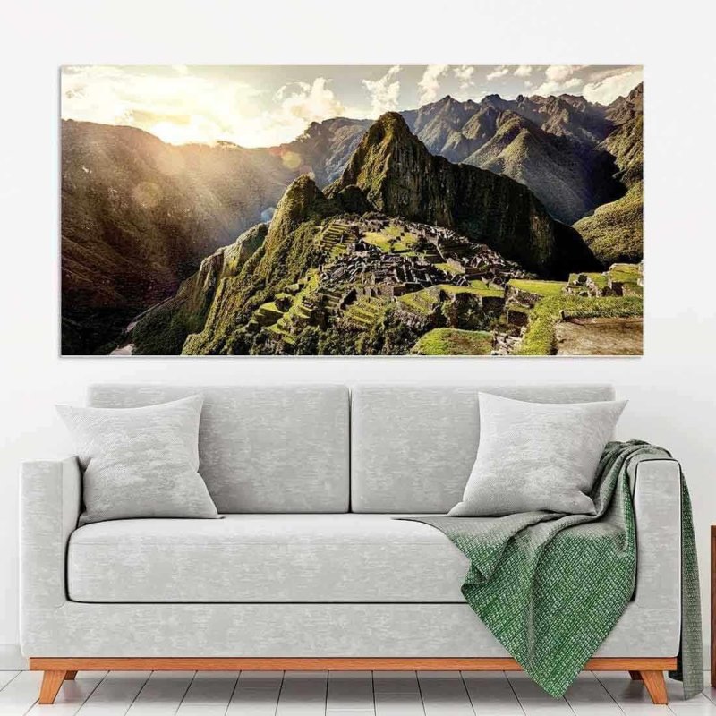 Painel Fotográfico Ruinas Machu Picchu - Papel na Parede