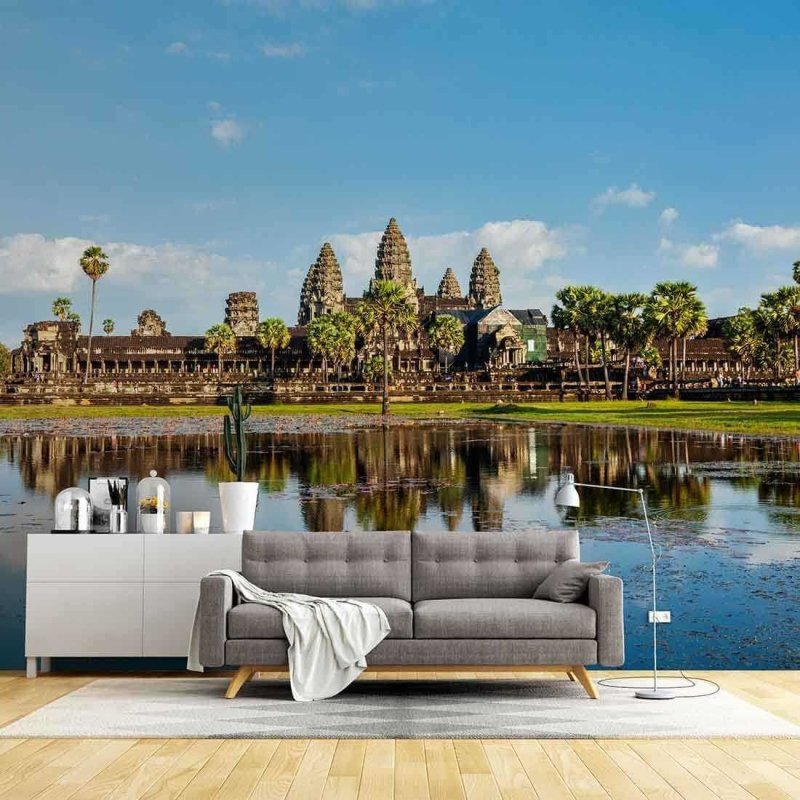 Painel Fotográfico Siem Reap Camboja - Papel na Parede