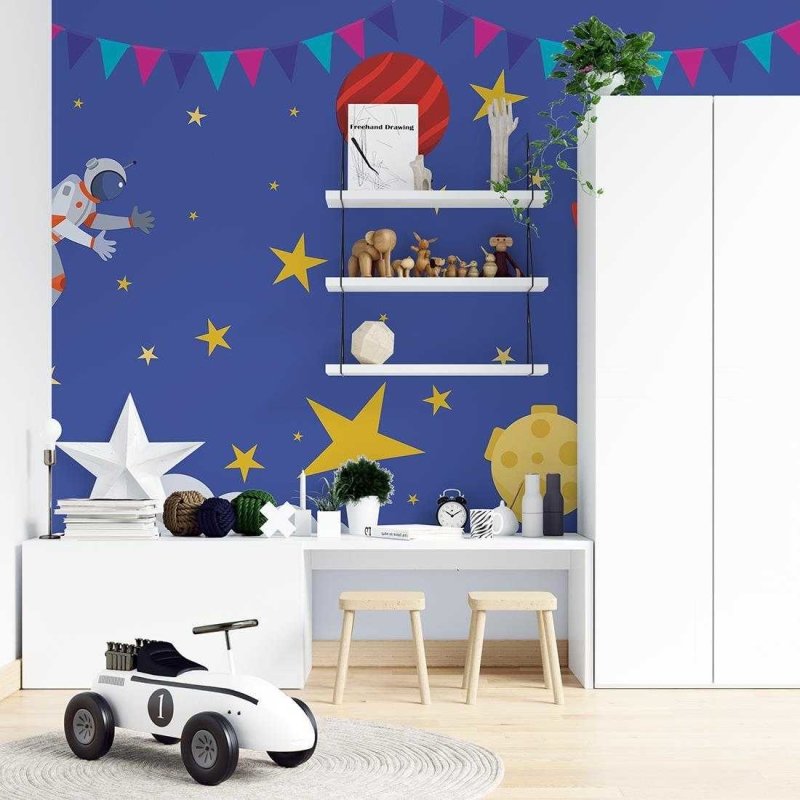 Painel Infantil Espaço PA3024542 - Papel na Parede