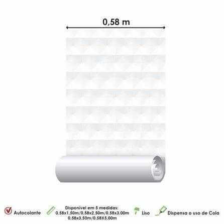 Papel de Parede Adesivo 3D 5240085133 - Papel na Parede