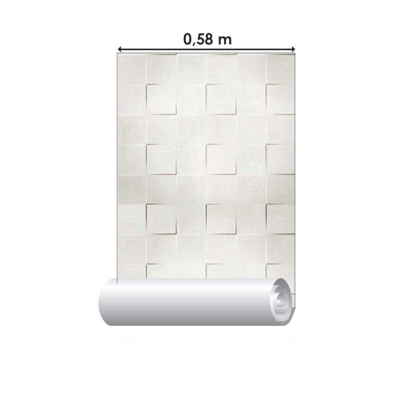 Papel de Parede Adesivo 3D Geométrico N011081 - Papel na Parede