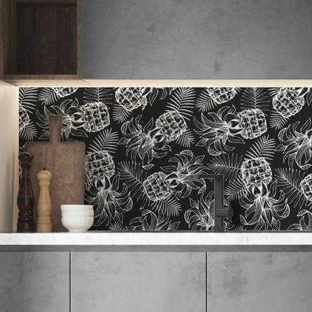 Papel de Parede Adesivo Abacaxi N934 - Papel na Parede