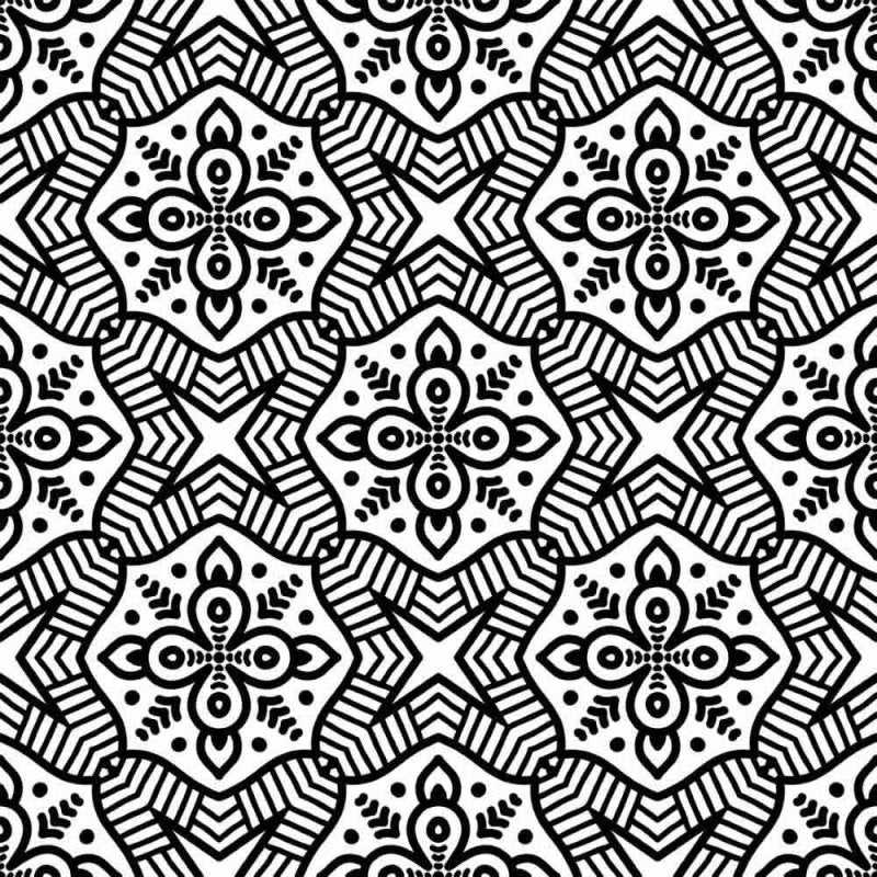 Papel de Parede Adesivo Abstrato Colorir N015124 - Papel na Parede