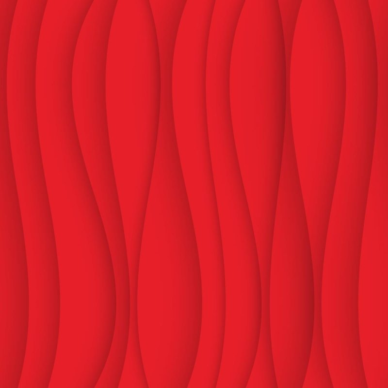 Papel de Parede Adesivo Abstrato Vermelho 3D N07104 - Papel na Parede