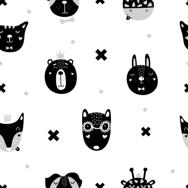 Papel de Parede Adesivo Animais Minimalista N04292 - Papel na Parede