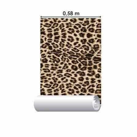 Papel de Parede Adesivo Animal Print Leopardo 178481909 - Papel na Parede