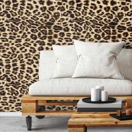 Papel de Parede Adesivo Animal Print Leopardo 178481909 - Papel na Parede