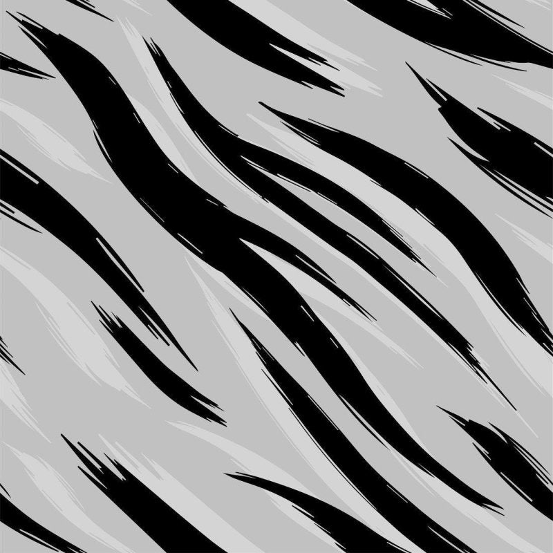 Papel de Parede Adesivo Animal Print Tigre P&B N013216 - Papel na Parede