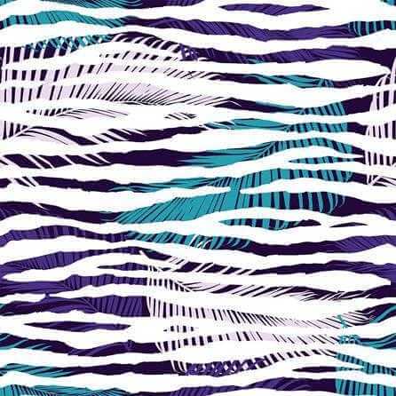 Papel de Parede Adesivo Animal Print Zebra Roxo e Verde 379259311 - Papel na Parede