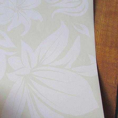 Papel de Parede Adesivo Arabesco Floral Bege 38130745 - Papel na Parede