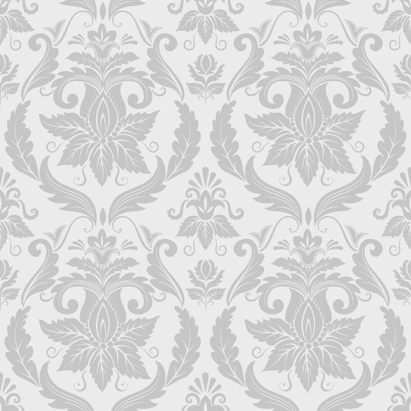 Papel de Parede Adesivo Arabescos Floral N012136 - Papel na Parede