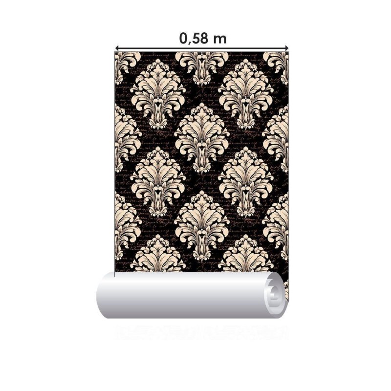 Papel de Parede Adesivo Arabescos Royal Baroque N013268 - Papel na Parede