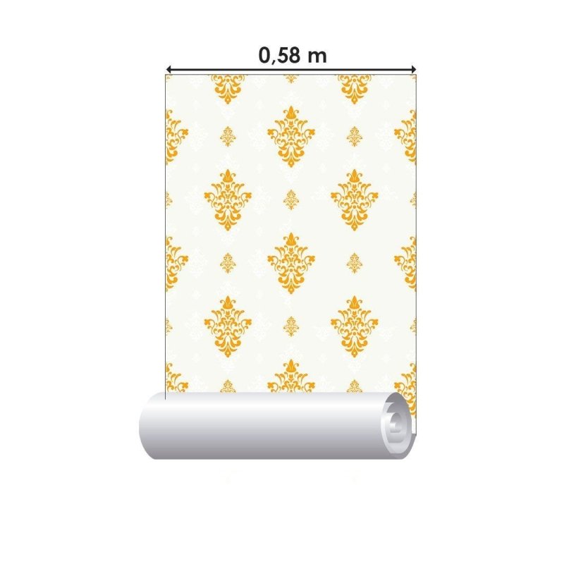 Papel de Parede Adesivo Arabescos Royal Baroque N013281 - Papel na Parede