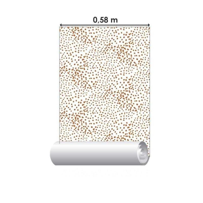 Papel de Parede Adesivo Artístico Bolinhas N06143 - Papel na Parede