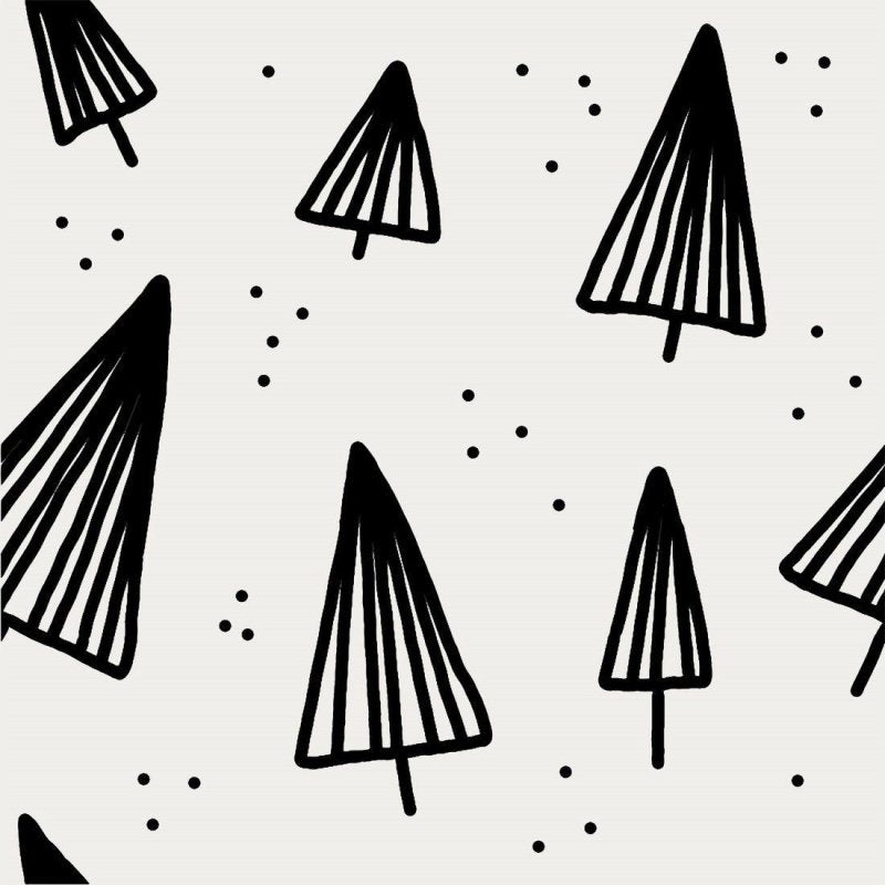 Papel de Parede Adesivo Árvores Inverno N014093 - Papel na Parede