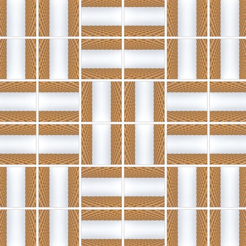 Papel de Parede Adesivo Azulejo Geométrico Abstrato N010004 - Papel na Parede