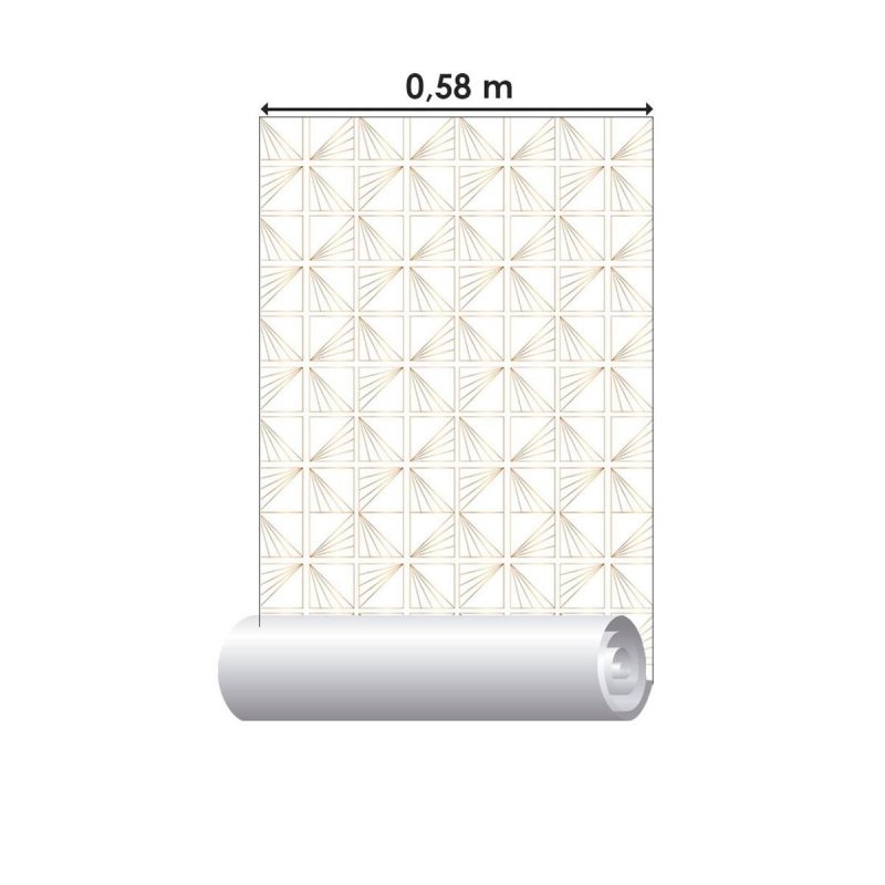 Papel de Parede Adesivo Azulejo Geométrico N010162 - Papel na Parede