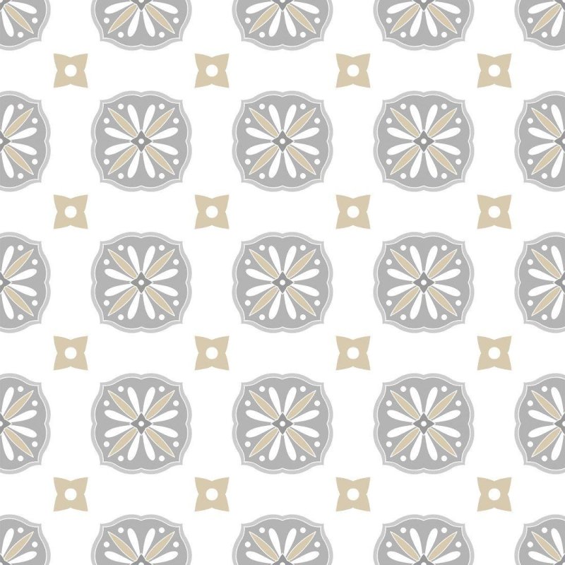 Papel de Parede Adesivo Azulejo Neutro N015175 - Papel na Parede
