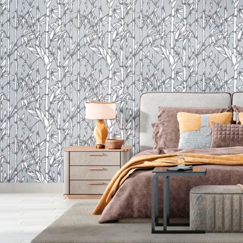 Papel de Parede Adesivo Bambu N012081 - Papel na Parede