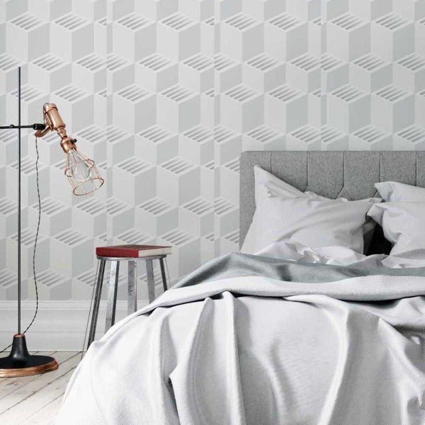 Papel de Parede Adesivo Blocos 3D N05248 - Papel na Parede