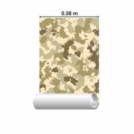 Papel de Parede Adesivo - Camuflado 129318176 - Papel na Parede