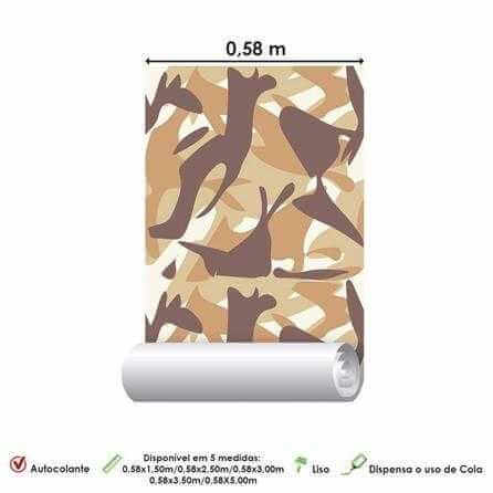 Papel de Parede Adesivo Camuflado Militar 27481 - Papel na Parede