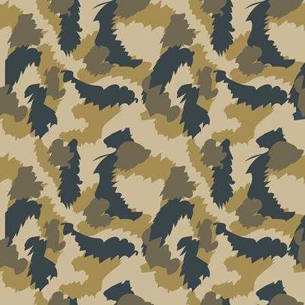 Papel de Parede Adesivo Camuflado Militar 85471 - Papel na Parede