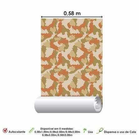 Papel de Parede Adesivo Camuflado Militar 87451 - Papel na Parede