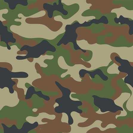 Papel de Parede Adesivo Camuflado Militar 98741 - Papel na Parede