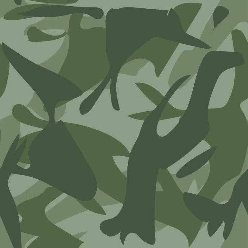 Papel de Parede Adesivo Camuflado Militar Verde 35412 - Papel na Parede