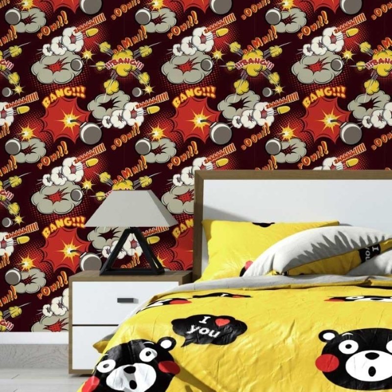 Papel de Parede Adesivo Cartoon N013069 - Papel na Parede
