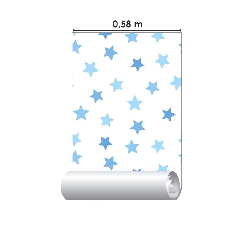 Papel de Parede Adesivo Céu Estrelado N019074 - Papel na Parede