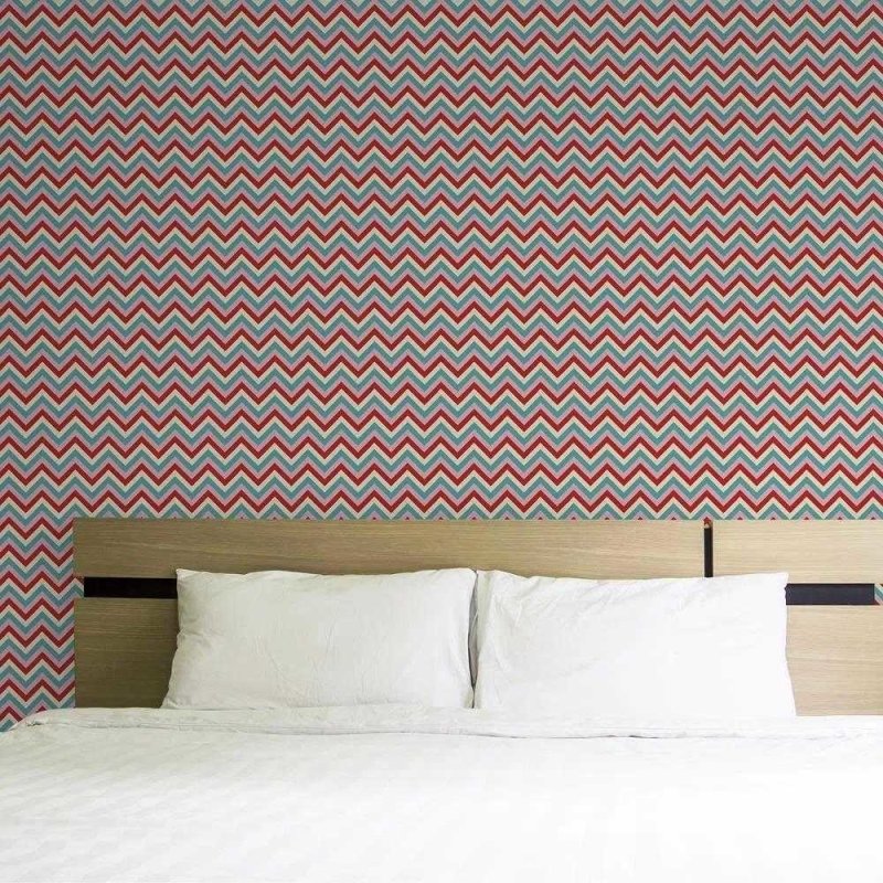 Papel de Parede Adesivo Chevron 883999303 - Papel na Parede