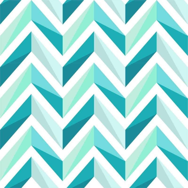 Papel de Parede Adesivo Chevron Azul e Verde N04182 - Papel na Parede