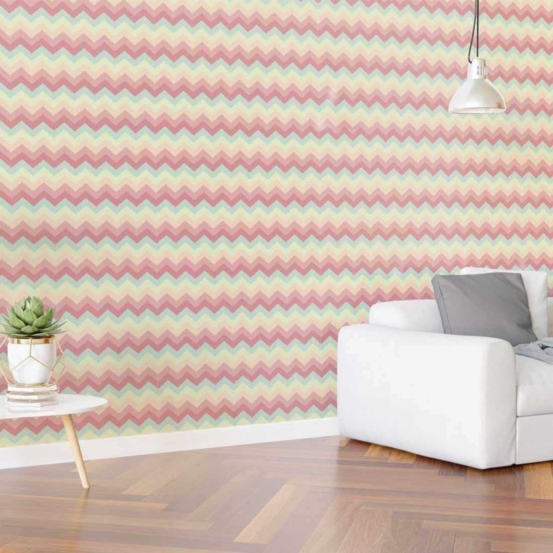 Papel de Parede Adesivo Chevron N1901169 - Papel na Parede