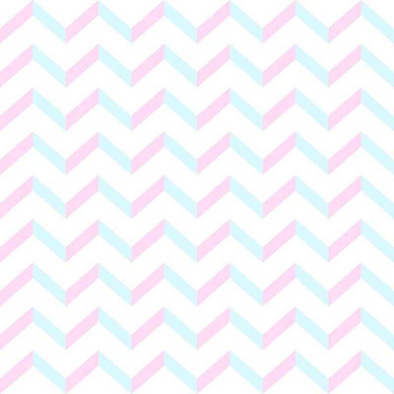 Papel de Parede Adesivo Chevron Rosa e Azul N05194 - Papel na Parede