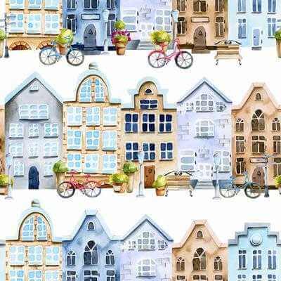 Papel de Parede Adesivo Cidade N24590 - Papel na Parede