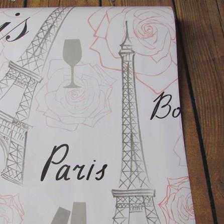 Papel de Parede Adesivo Cidade Paris Floral 533763223 - Papel na Parede