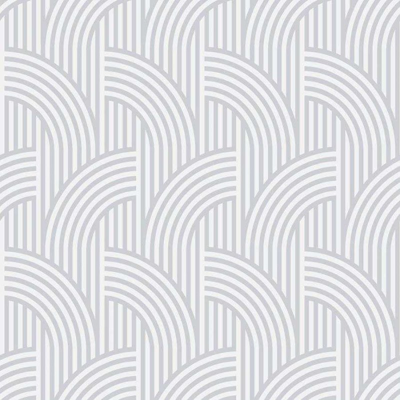 Papel de Parede Adesivo Cinza Geométrico N06207 - Papel na Parede