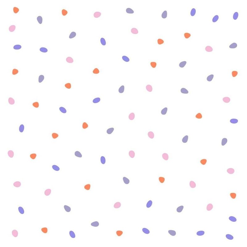 Papel de Parede Adesivo Confeti Colorido N05022 - Papel na Parede