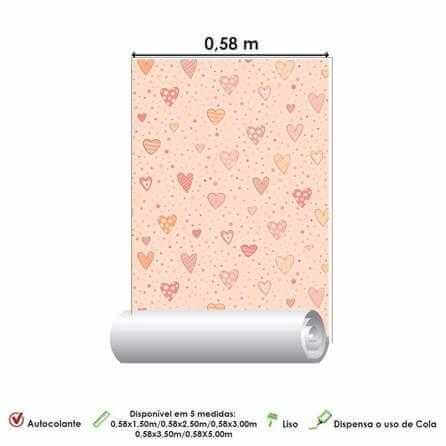 Papel de Parede Adesivo Coração 169856507 - Papel na Parede