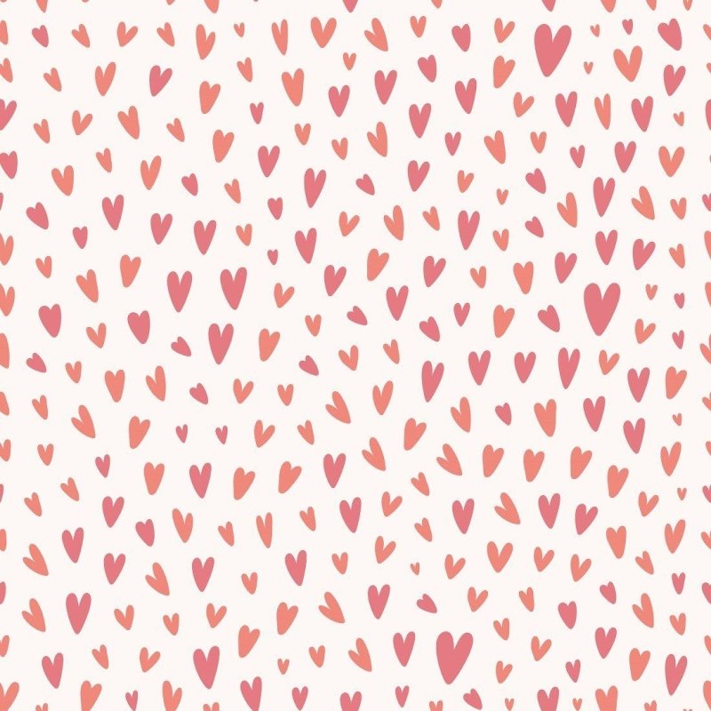 Papel de Parede Adesivo Corações N015172 - Papel na Parede