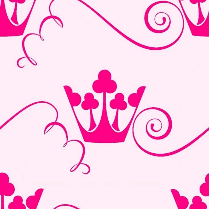 Papel de Parede Adesivo Coroa Rosa 383664594 - Papel na Parede