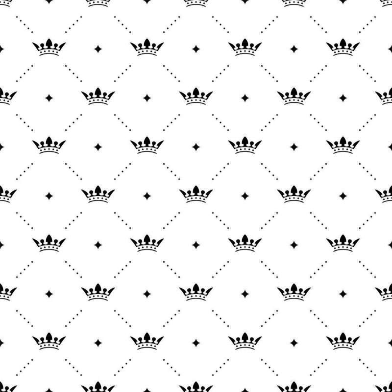 Papel de Parede Adesivo Coroas King Crowns N013189 - Papel na Parede
