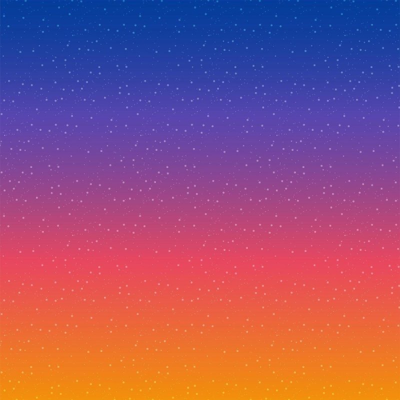 Papel de Parede Adesivo degradê Sunset Estrelado N014184 - Papel na Parede