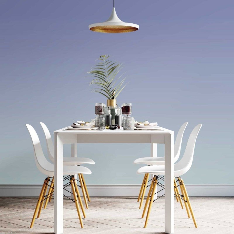 Papel de Parede Adesivo Degradê Tons de Azul N014006 - Papel na Parede