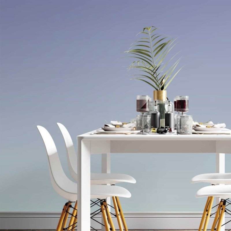 Papel de Parede Adesivo Degradê Tons de Azul N014006 - Papel na Parede